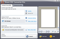 PDF to DOC Converter Screenshot